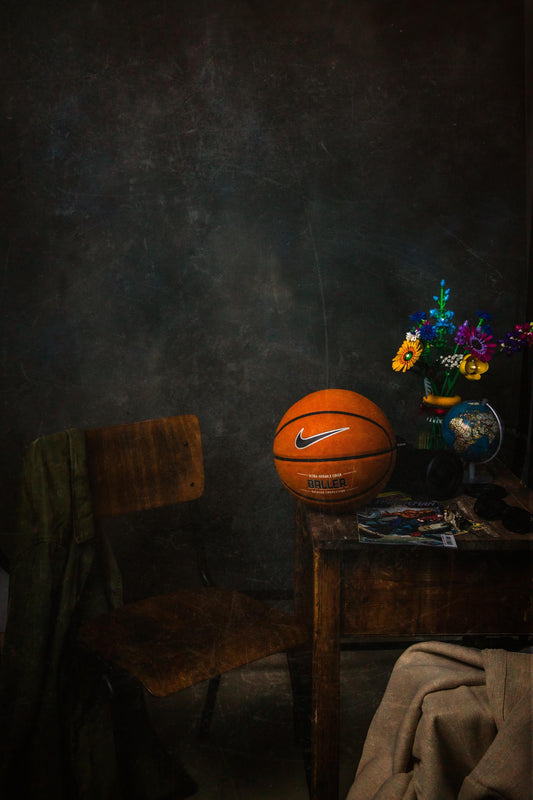 game night fine art photography print basketball flowers chair mood vibe 90s style Etsy