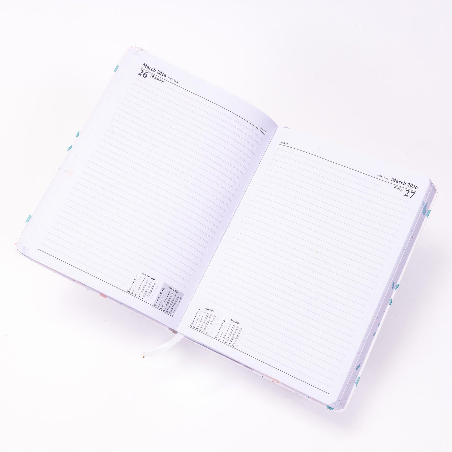 2026 Diary A5 Page a day  Full Year Office Year Planner Hardback highland cow diary Etsy