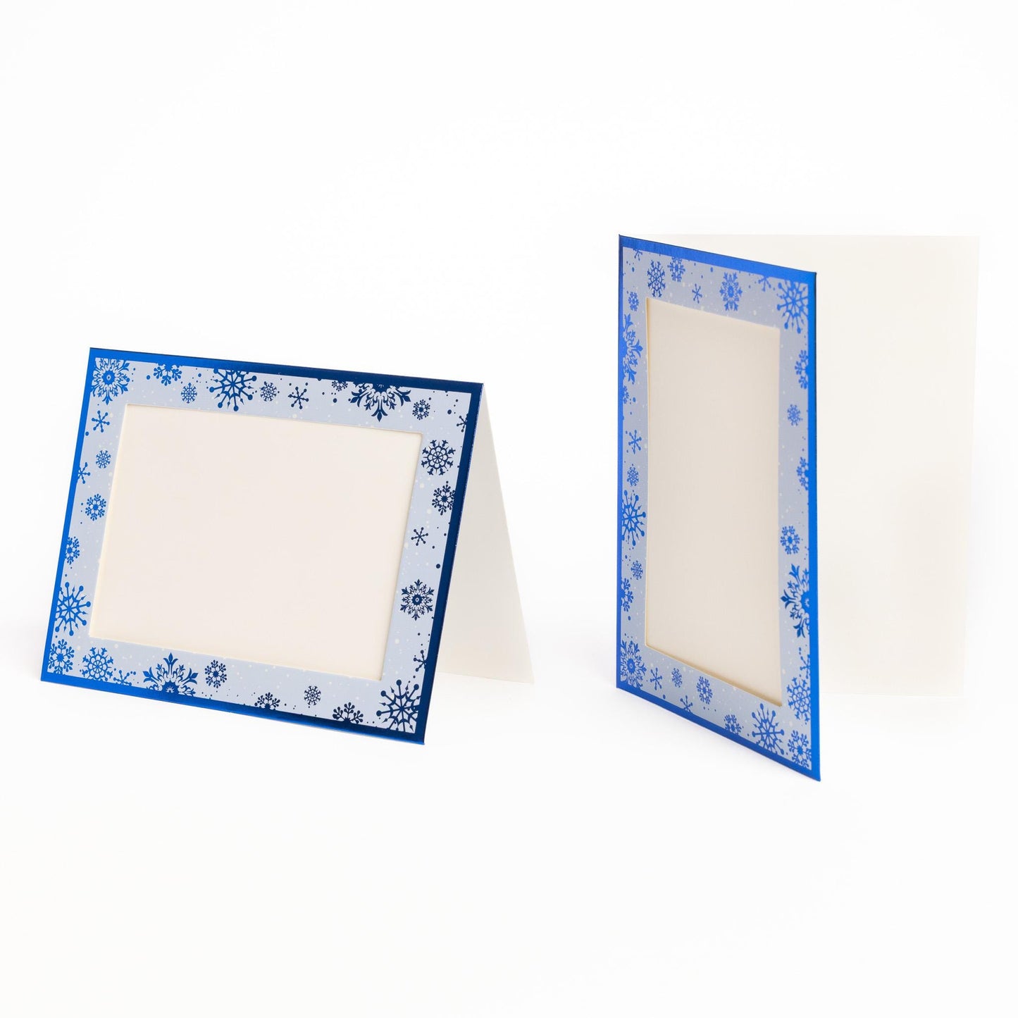 Christmas Photo Frame Cards & Envelopes Personalised Any Family Picture pack of 6 Etsy