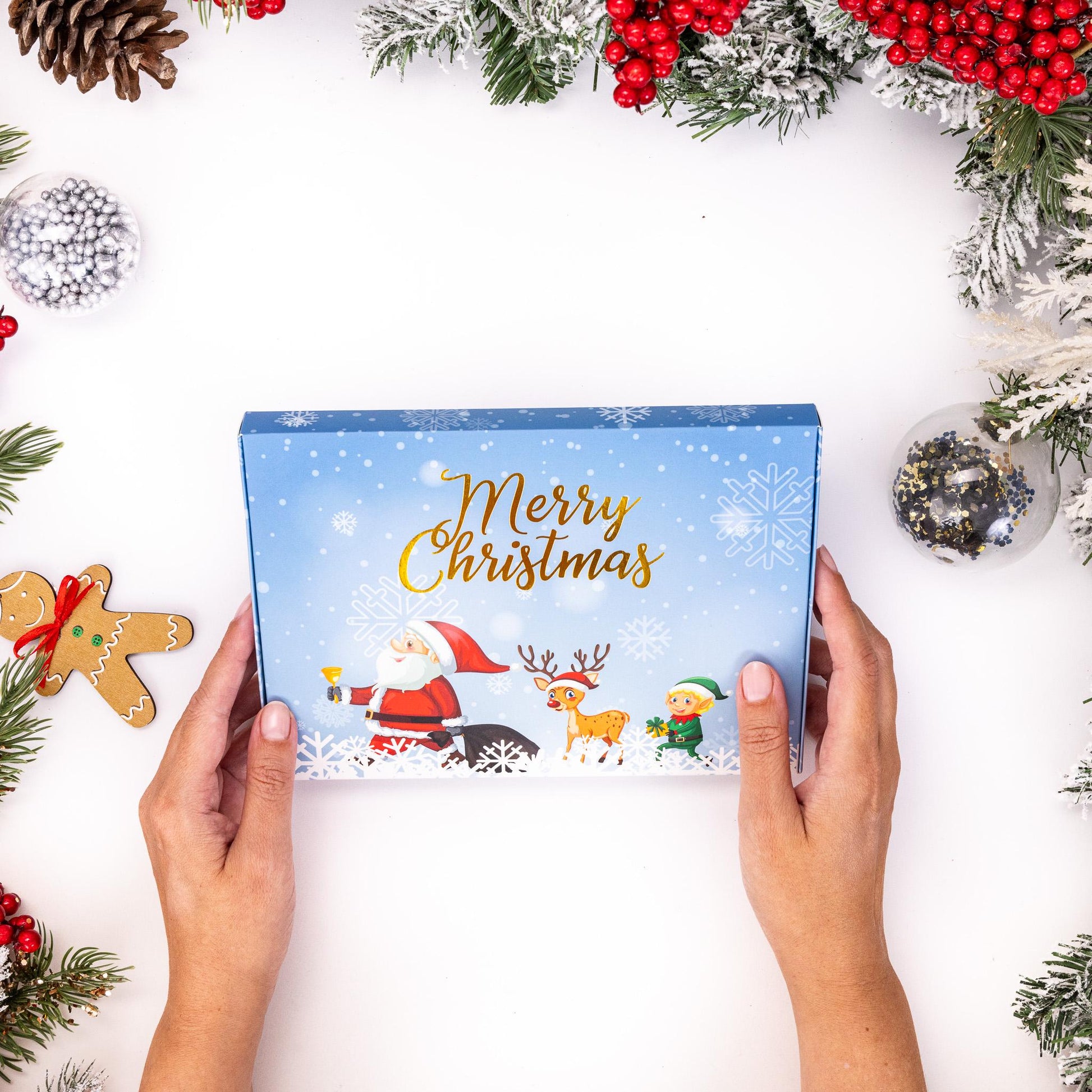 Lindt Lindor Milk White Chocolate Bars Hearts Hamper Gift Merry Christmas Set Etsy