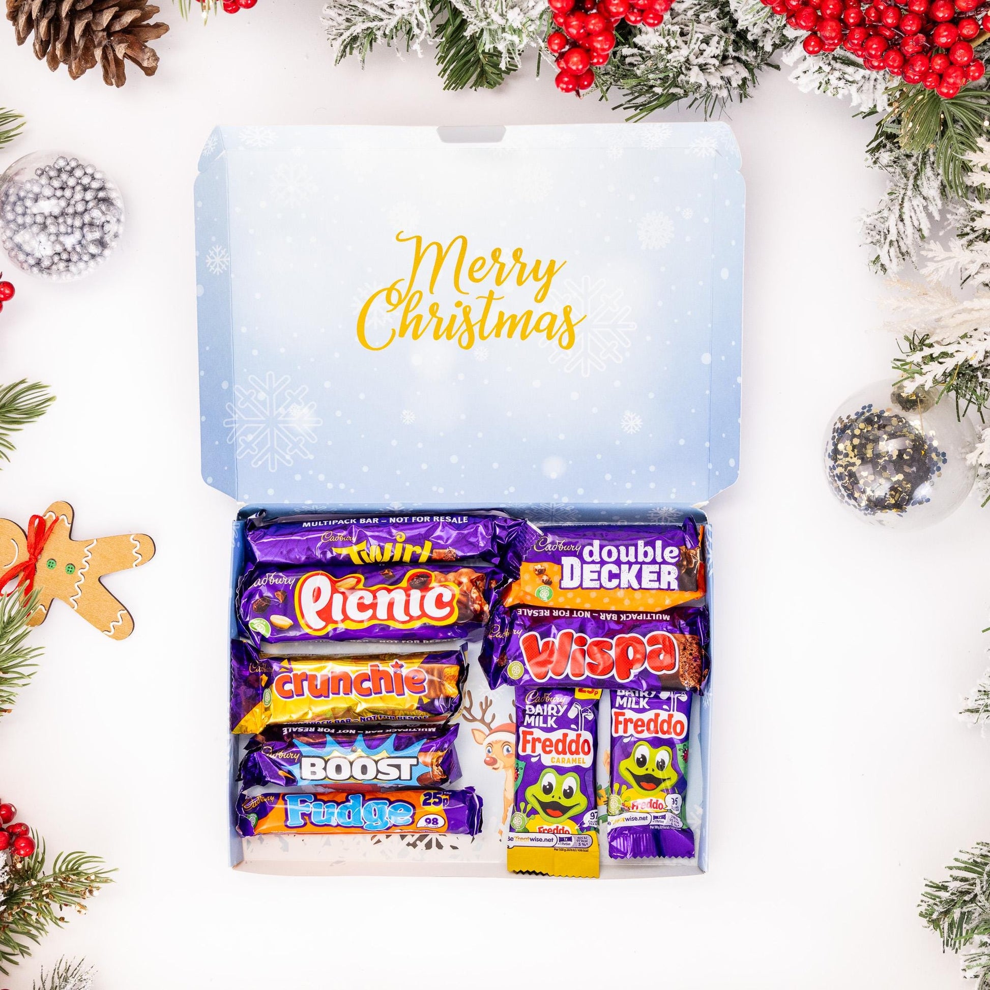 Cadbury Chocolate Freddo Twirl Boost Sweet Gift Box Hamper Christmas Present Set Etsy