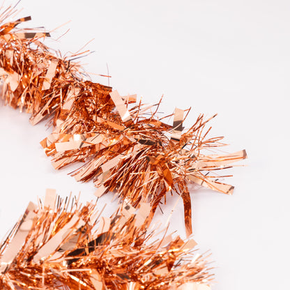 Chunky Christmas Tinsel Garland – Rainbow – 6 x 2m (12m) – image 2