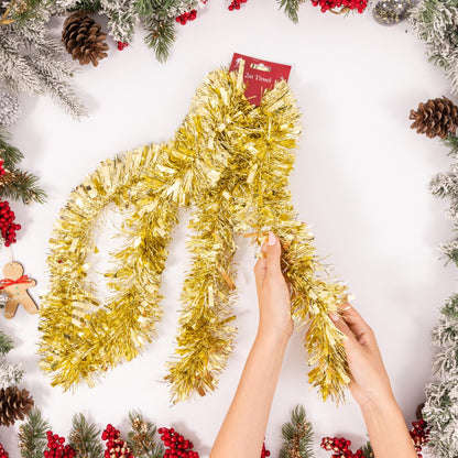 Chunky Christmas Tinsel Garland – 6 x 2m (12m) – image 11