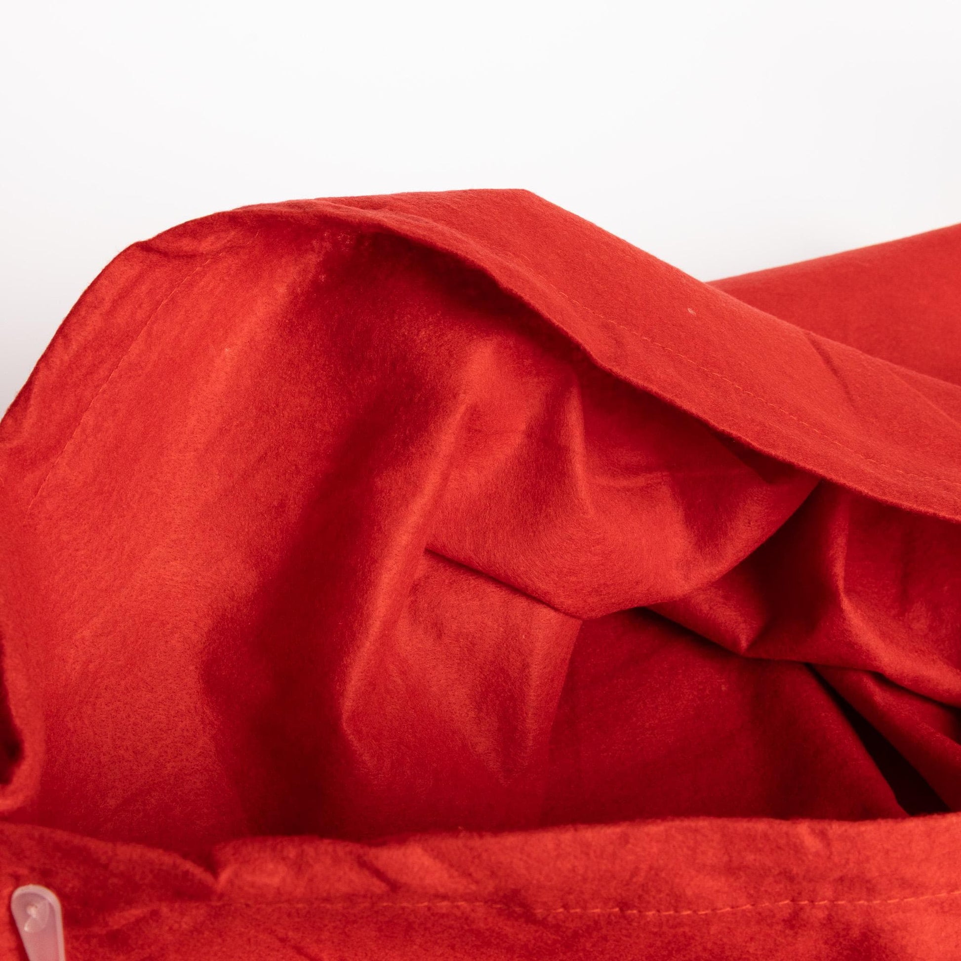 2 Father Christmas Santa Felt Sack Kids Gifts Present Stocking Bag Jumbo Size Etsy