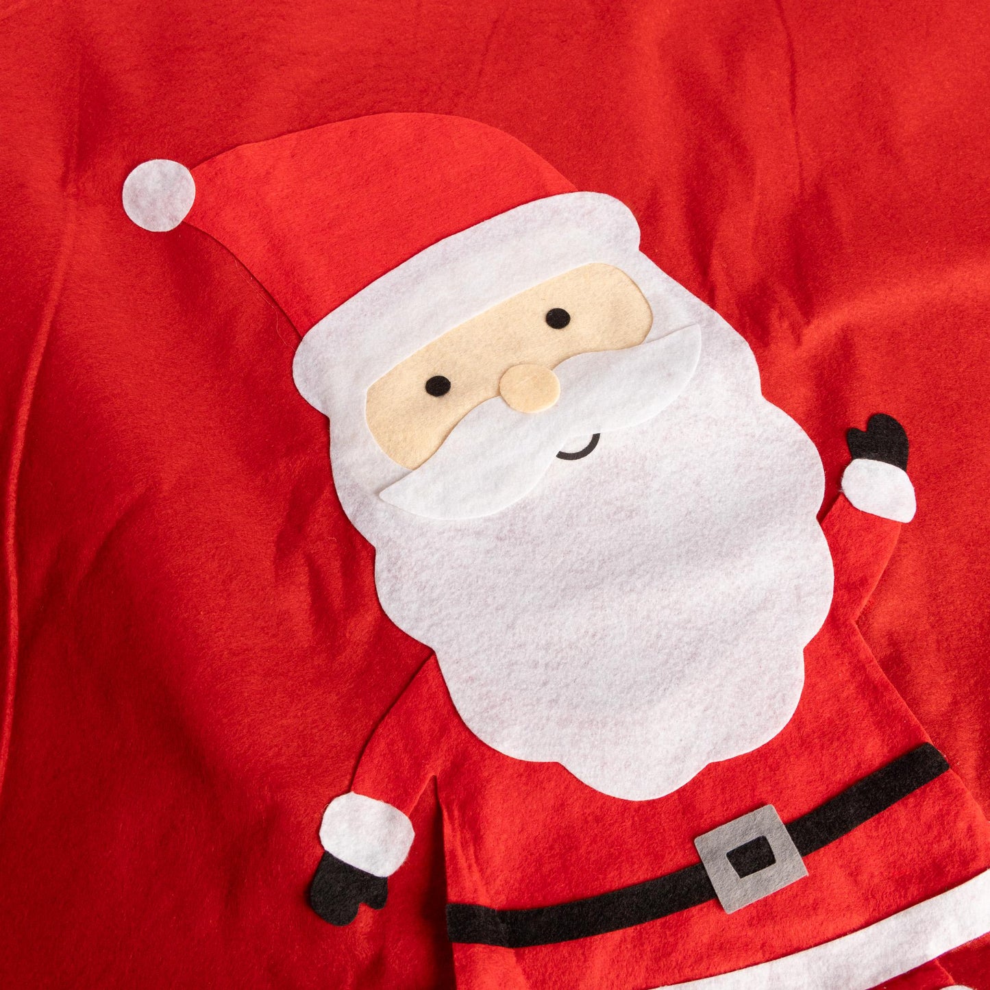 2 Father Christmas Santa Felt Sack Kids Gifts Present Stocking Bag Jumbo Size Etsy