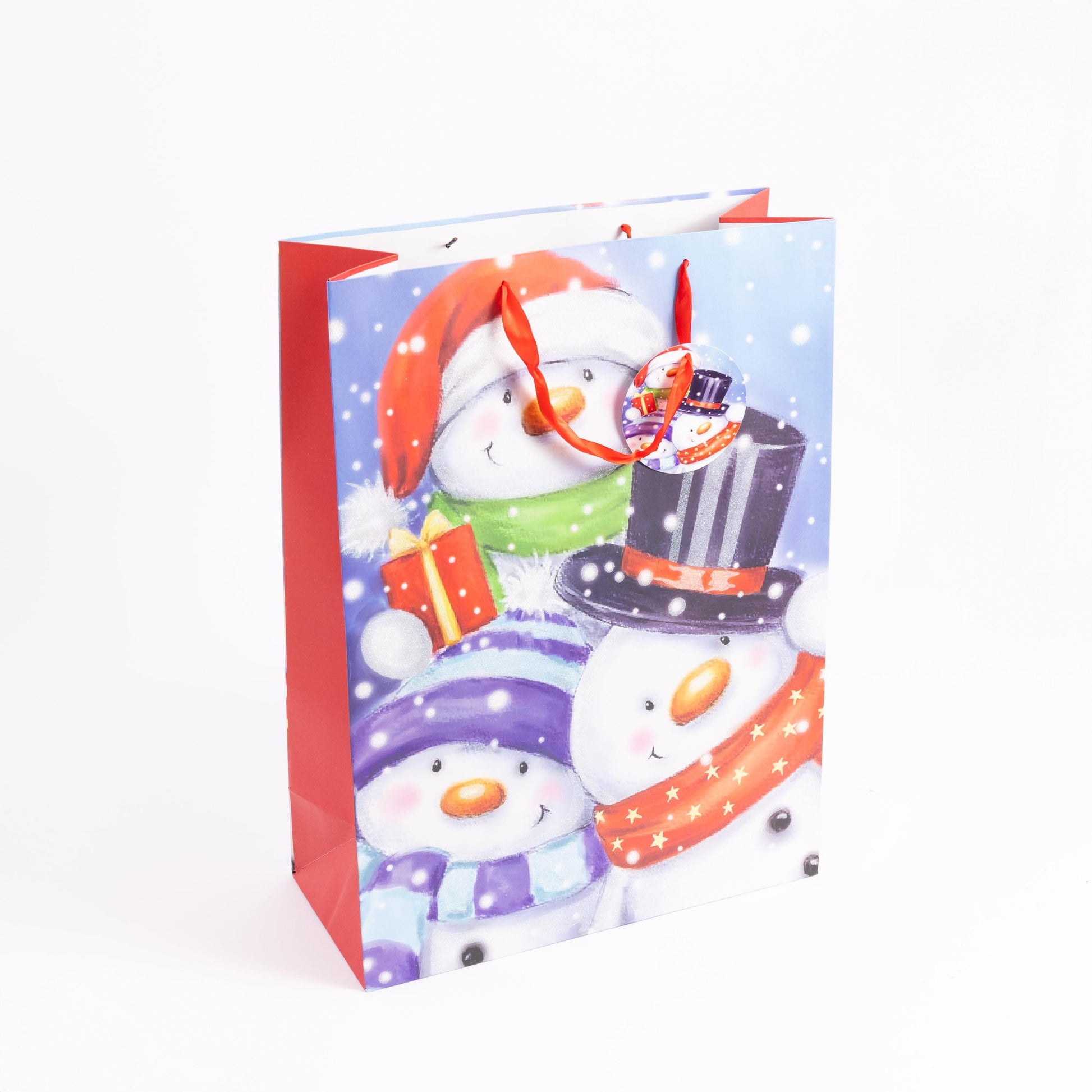 4 Extra Big Large Christmas Gift Bags with Handles Tote Bag with Tag Etsy