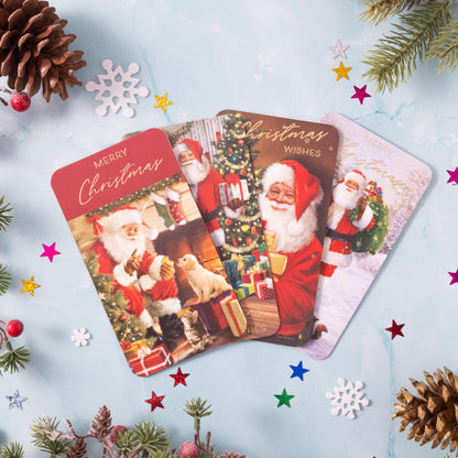 Christmas Money Wallets – Traditional – Pack of 4