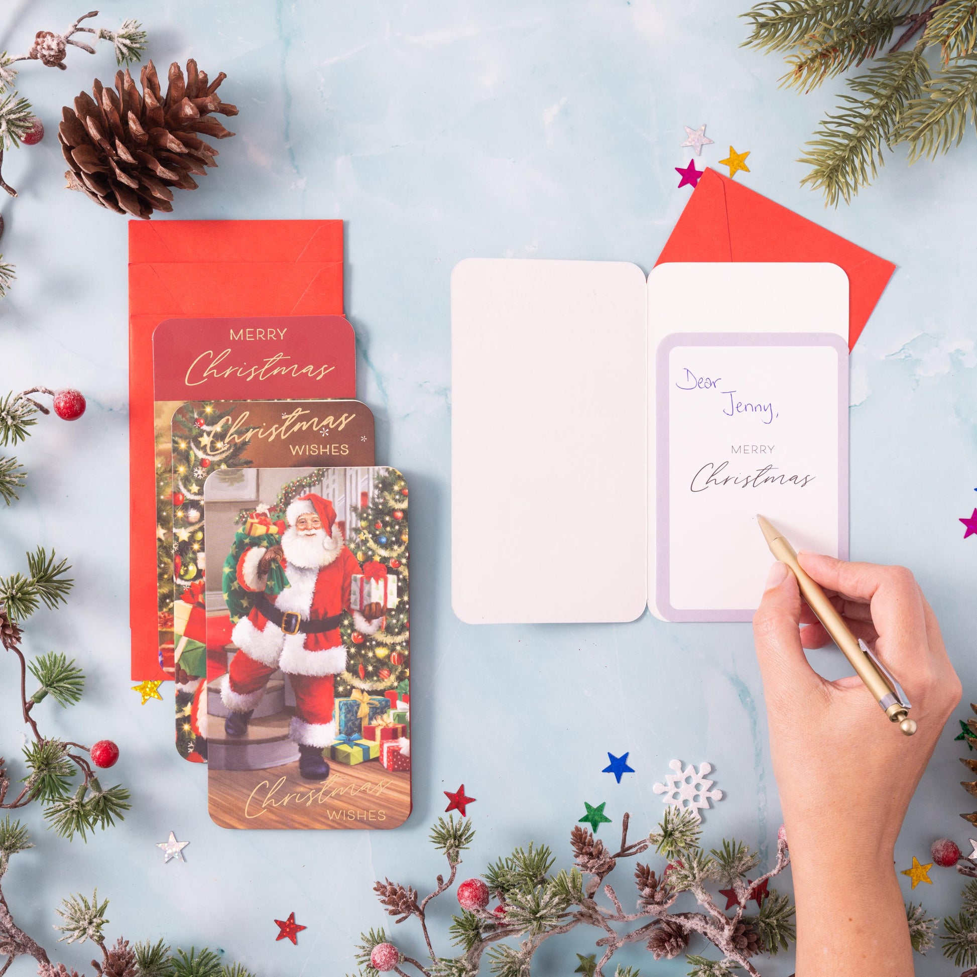 4 Money Wallets Christmas Gift Voucher Card & Envelope Self Sealing Traditional Etsy