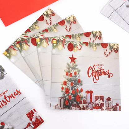 Glitter Christmas Cards Bumper Pack – 2 Designs – Pack of 30 – image 4