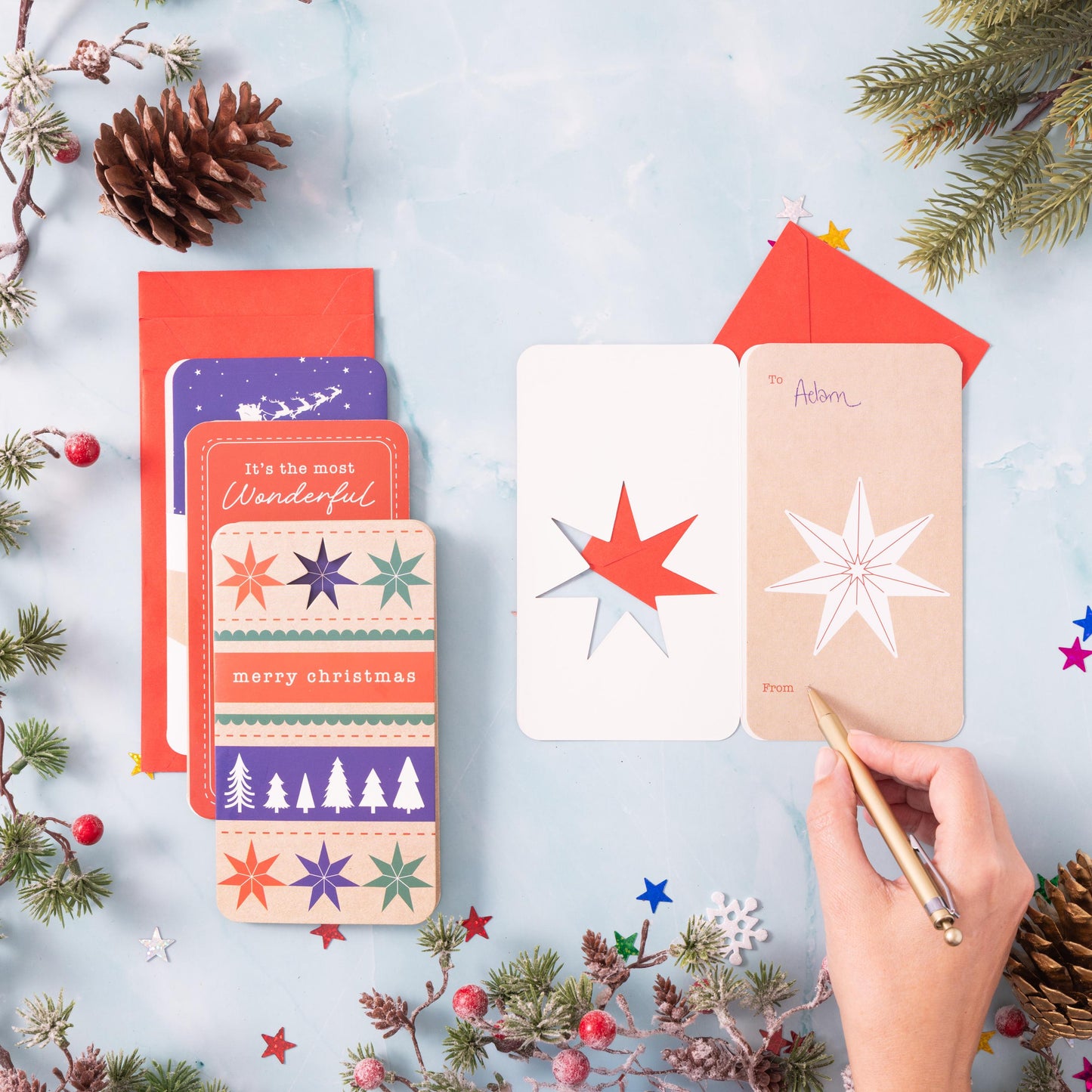 4 Money Wallets Christmas Gift Voucher Card & Envelope Self Sealing kraft design Etsy