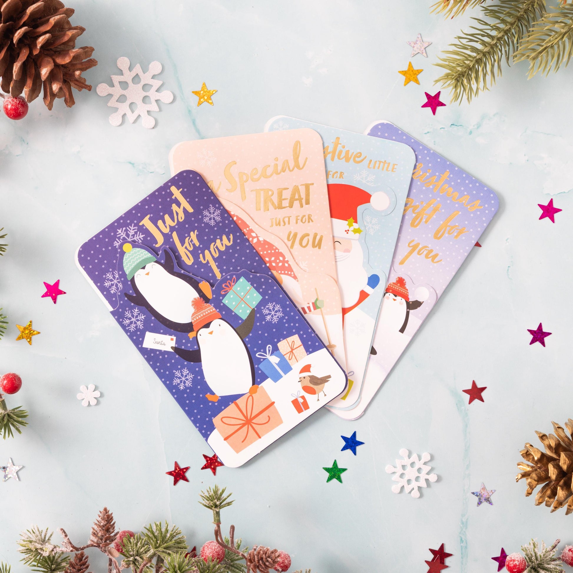 4 Money Wallets Christmas Gift Voucher Card & Envelope Self Sealing Kids Etsy