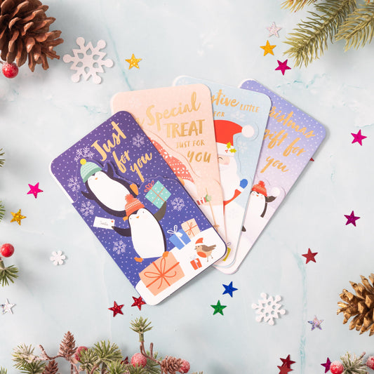 4 Money Wallets Christmas Gift Voucher Card & Envelope Self Sealing Kids Etsy