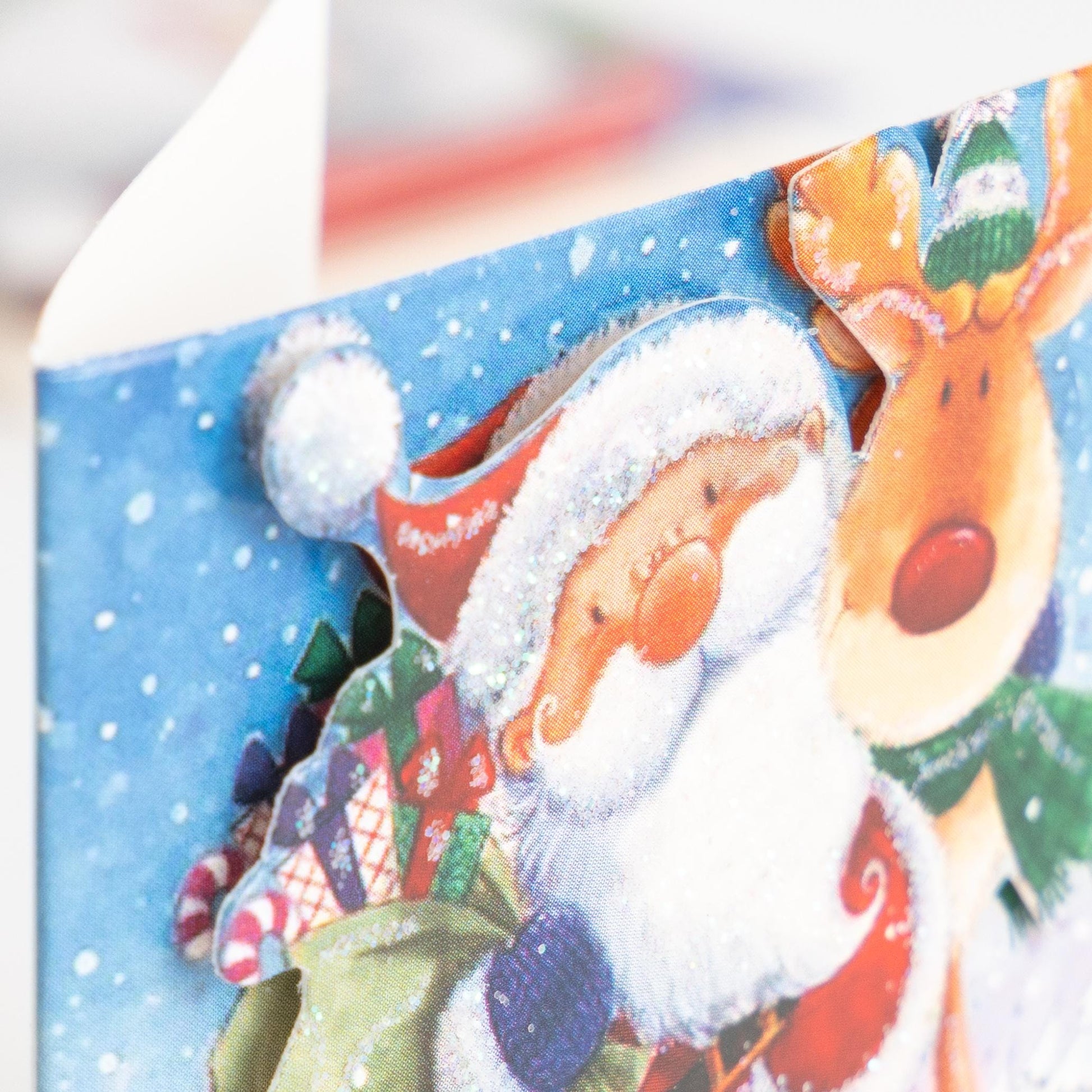 24 Christmas Gift 3D Tags Name Xmas Present Handcrafted Stick on Tag Etsy