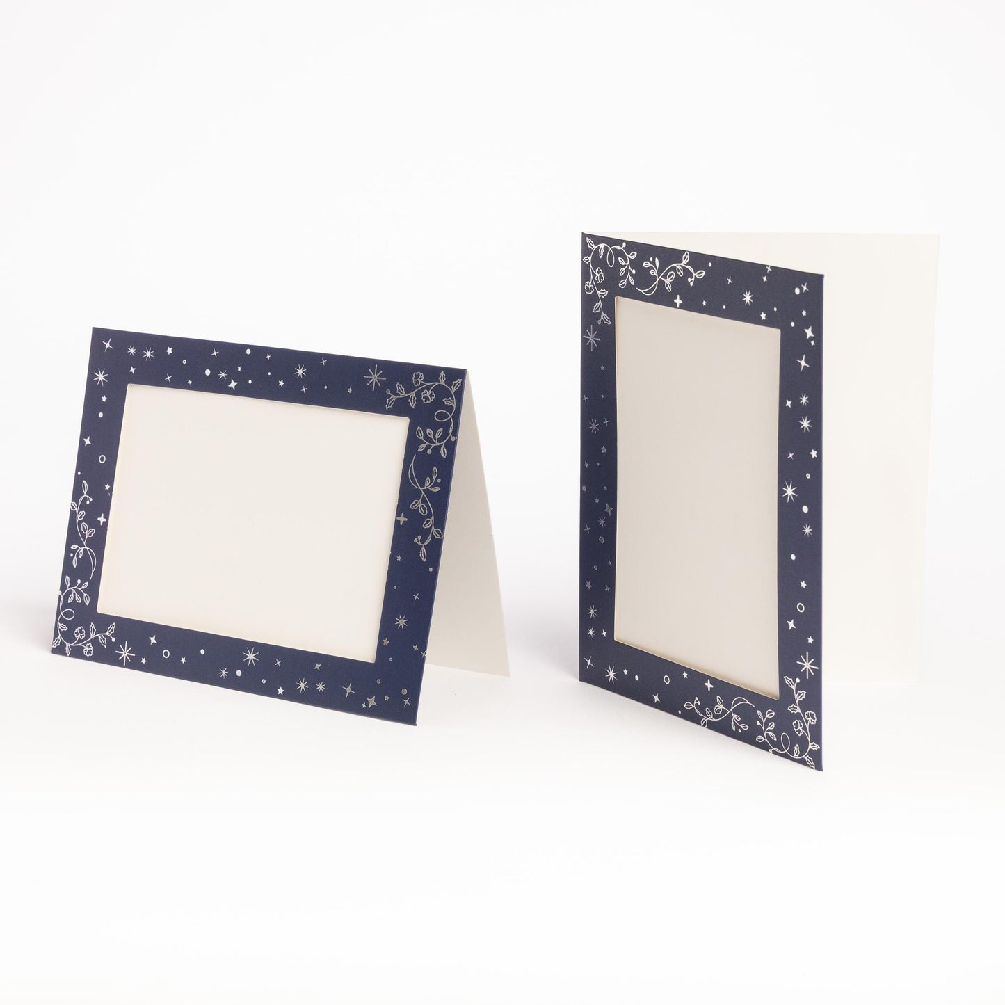 Christmas Photo Frame Cards & Envelopes Personalised Any Family Picture pack of 6 Etsy