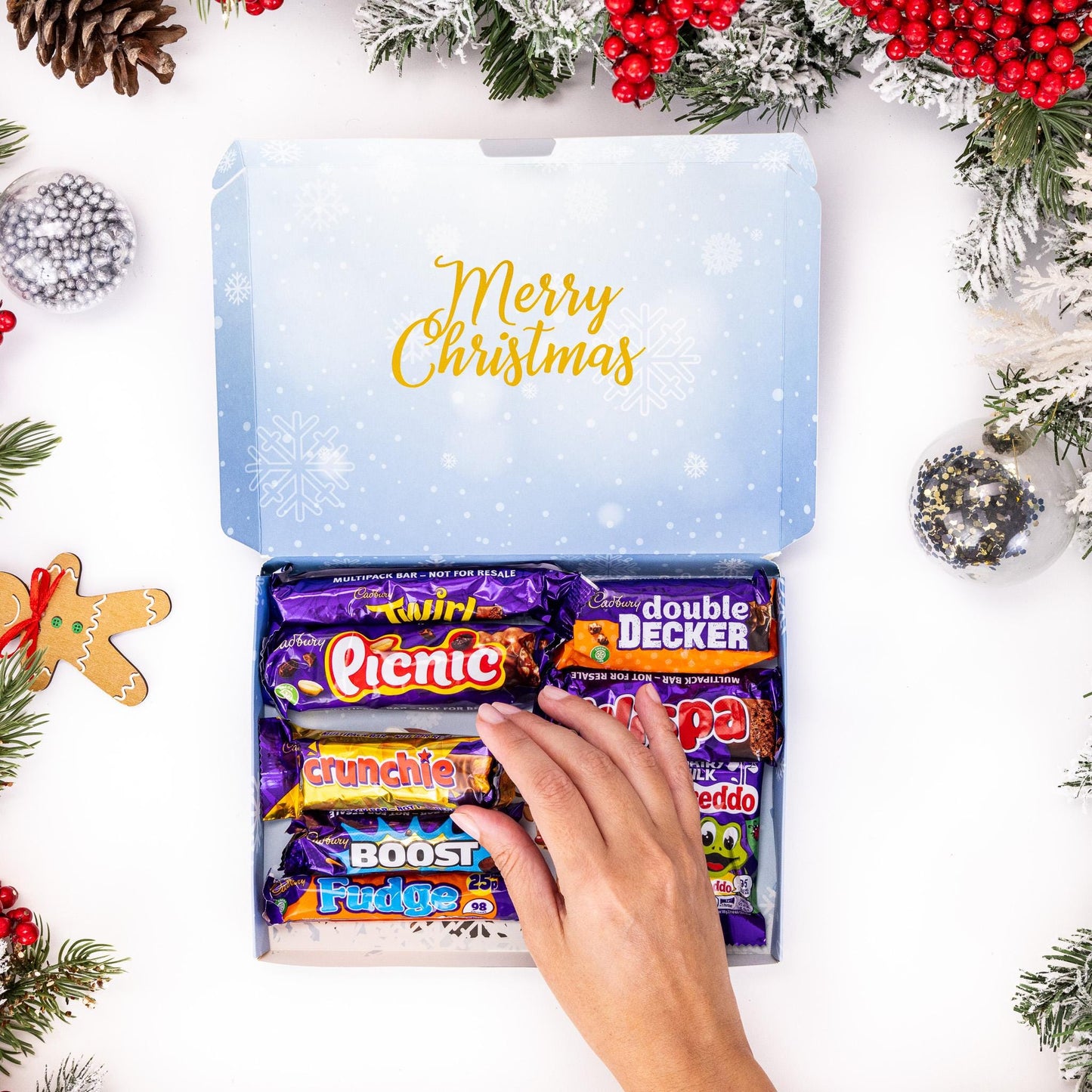 Cadbury Chocolate Freddo Twirl Boost Sweet Gift Box Hamper Christmas Present Set Etsy