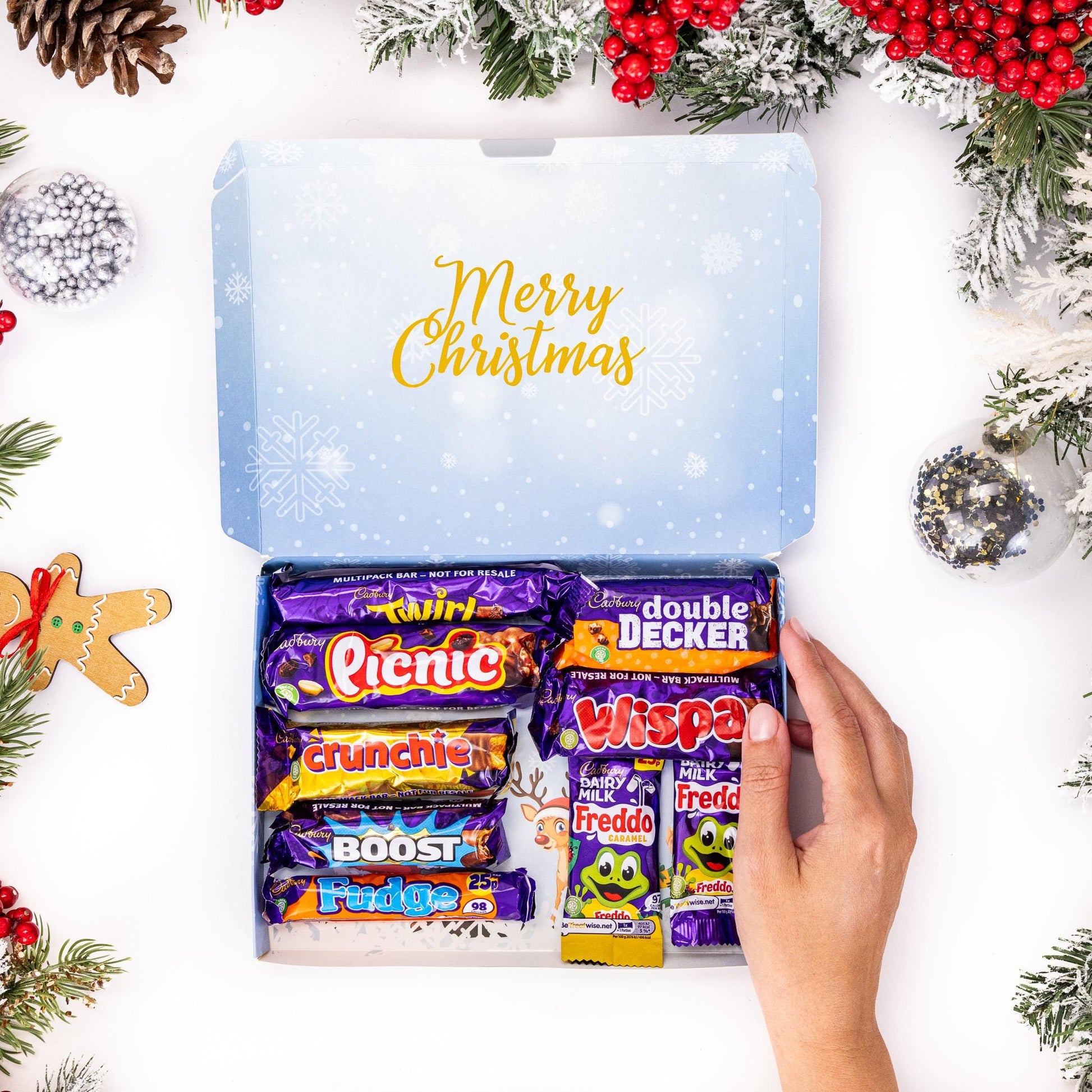 Cadbury Chocolate Freddo Twirl Boost Sweet Gift Box Hamper Christmas Present Set Etsy