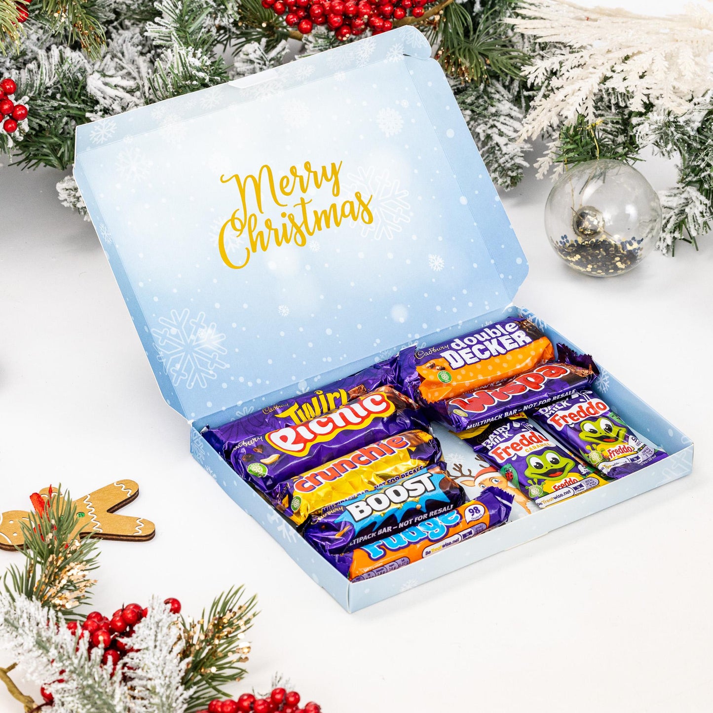 Cadbury Chocolate Freddo Twirl Boost Sweet Gift Box Hamper Christmas Present Set Etsy