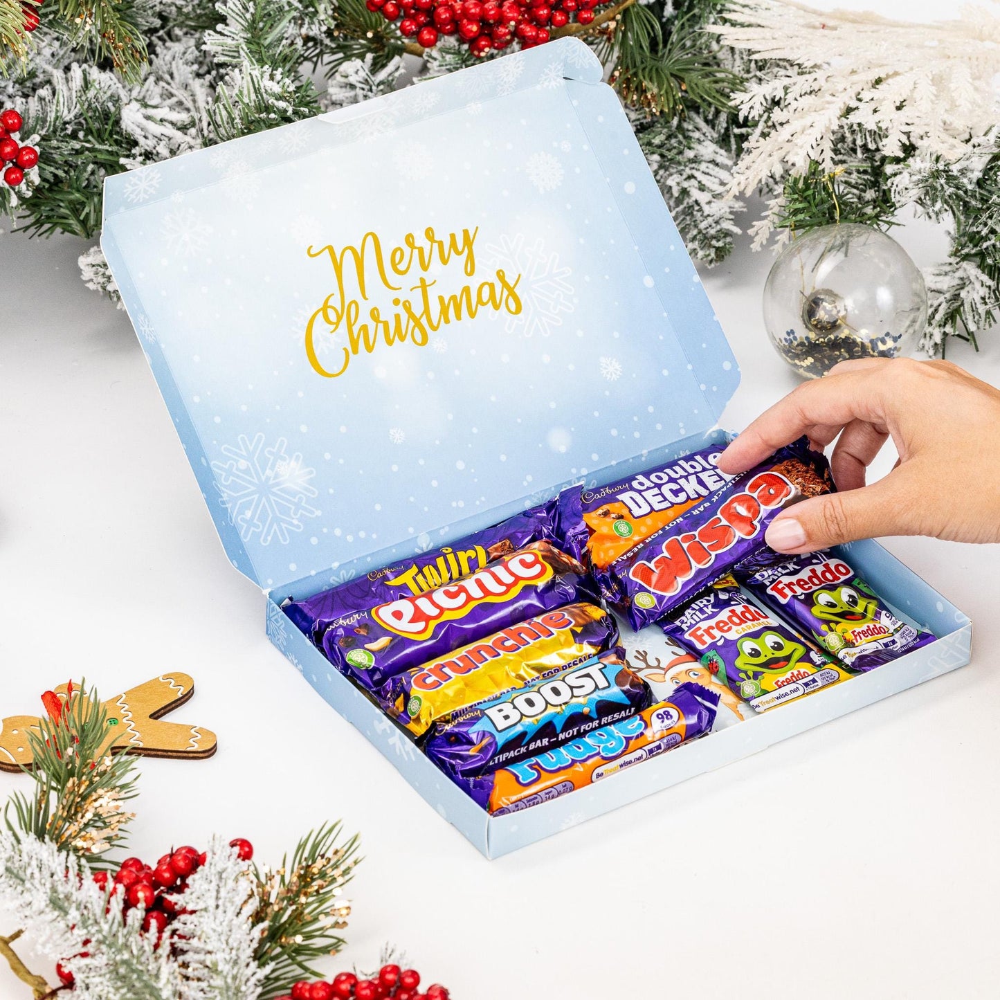 Cadbury Chocolate Freddo Twirl Boost Sweet Gift Box Hamper Christmas Present Set Etsy