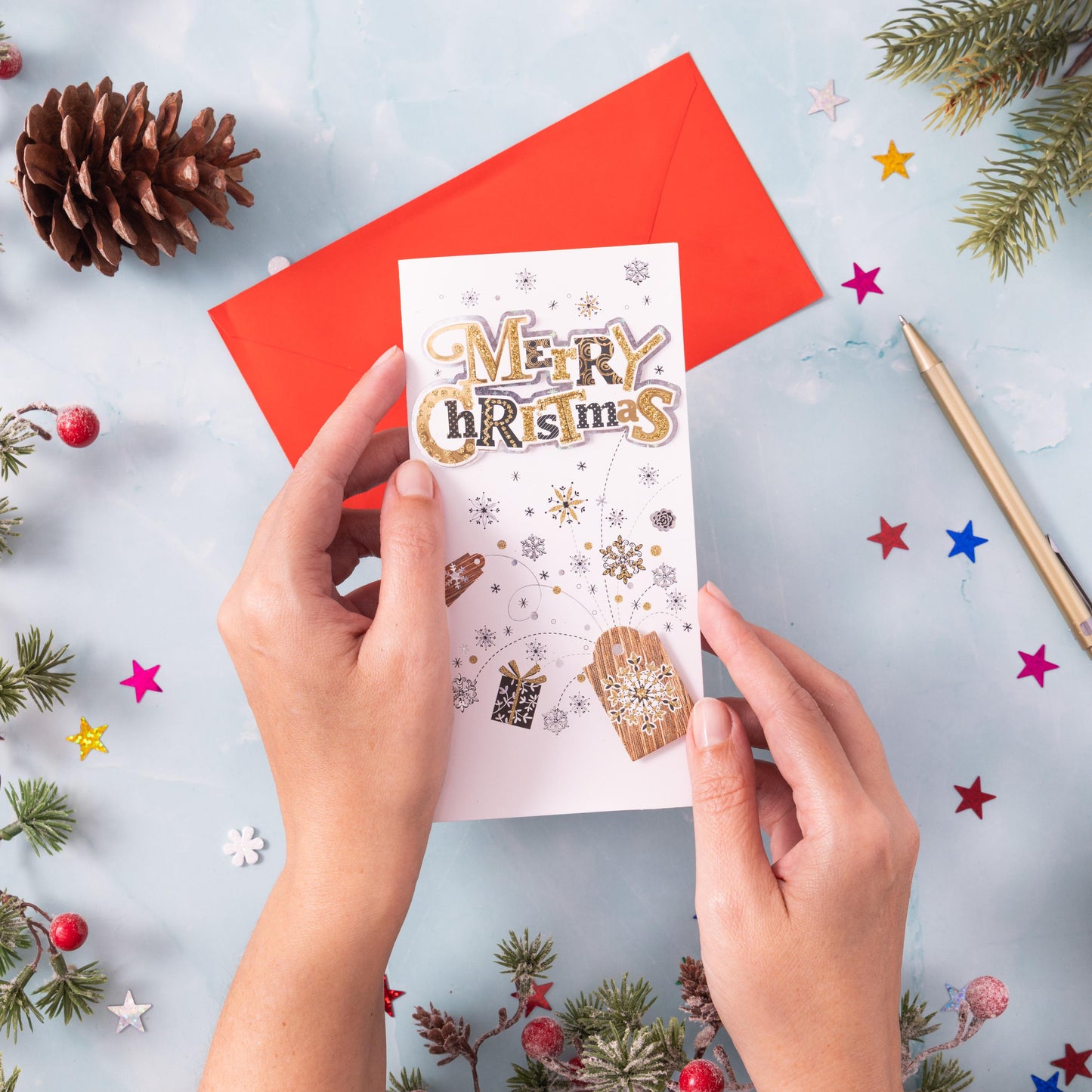 8 Money Wallets Christmas Gift Voucher Card & Envelope 3D Foiled Handcrafted Etsy