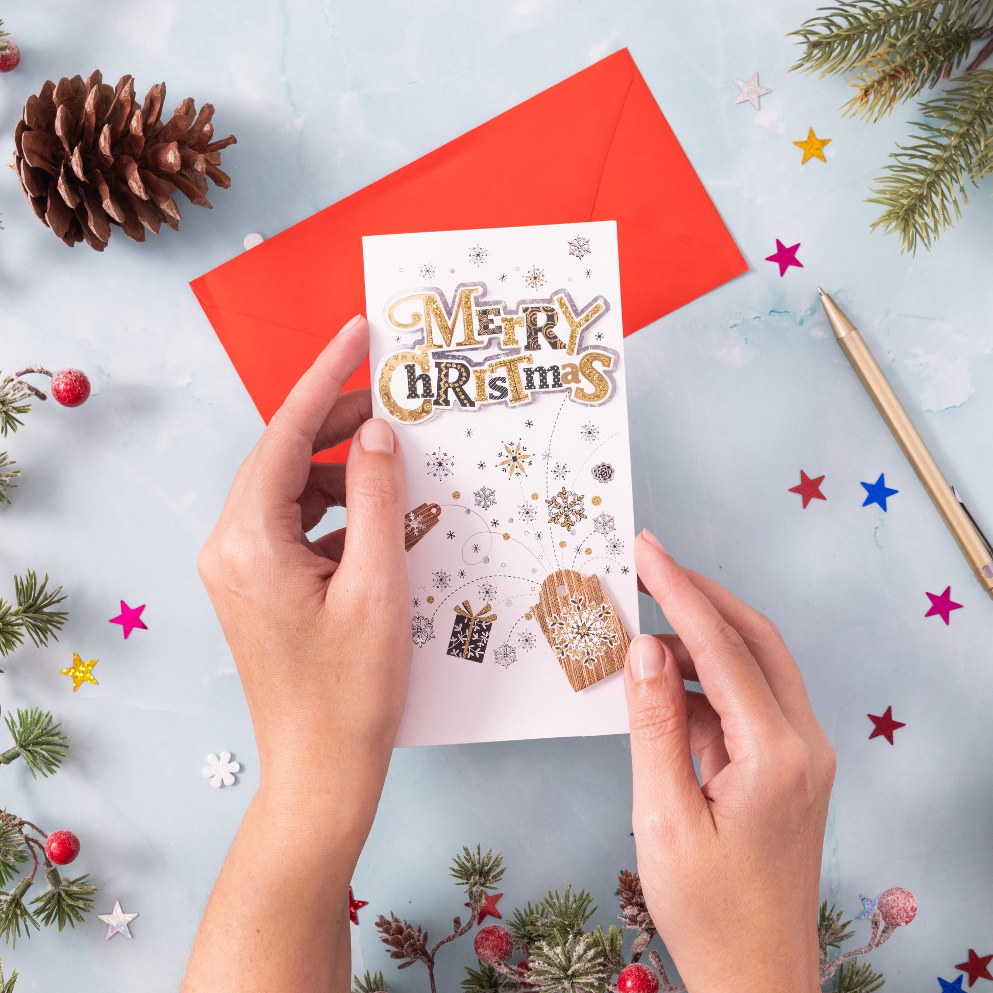 8 Money Wallets Christmas Gift Voucher Card & Envelope 3D Foiled Handcrafted Etsy