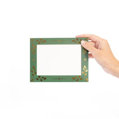 Christmas Photo Frame Cards & Envelopes – Green – Pack of 6 – image 12