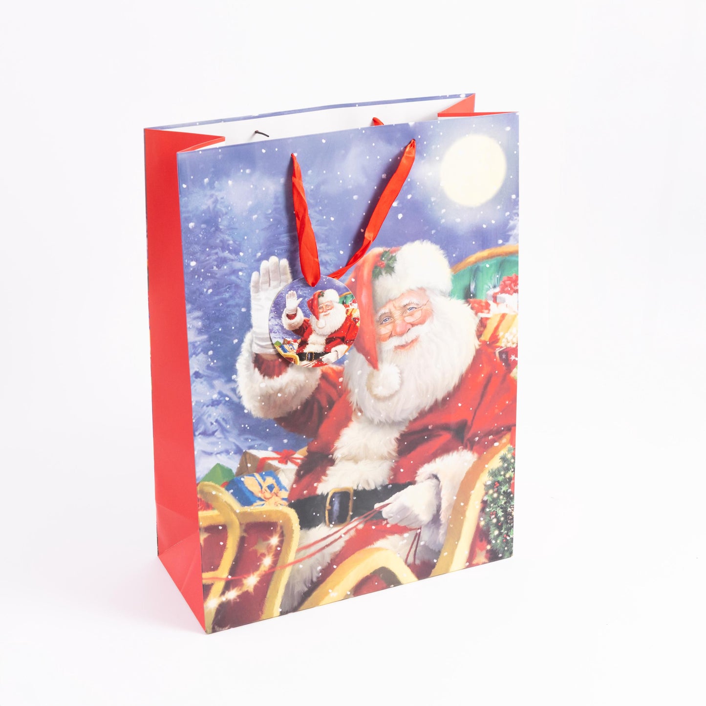 4 Extra Big Large Christmas Gift Bags with Handles Tote Bag with Tag Etsy