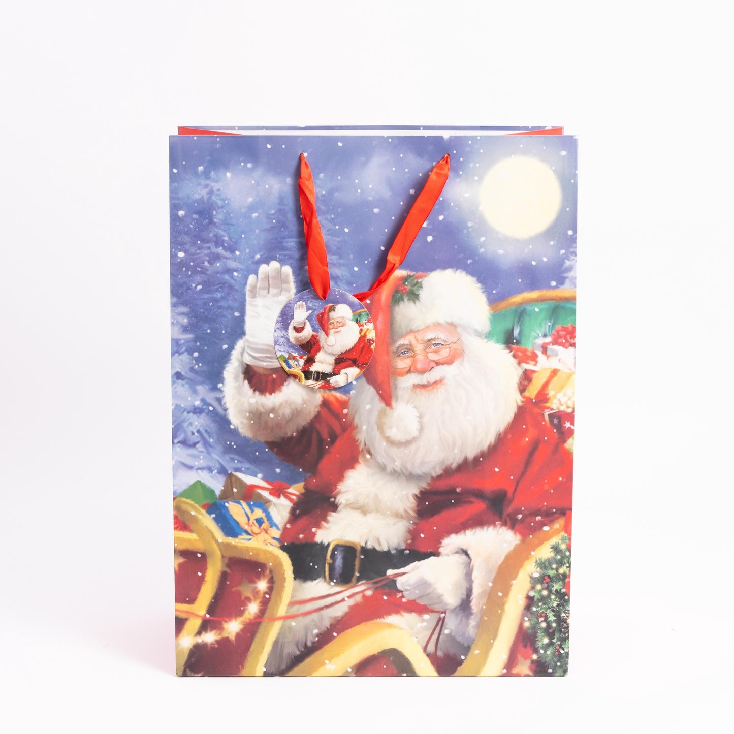 4 Extra Big Large Christmas Gift Bags with Handles Tote Bag with Tag Etsy