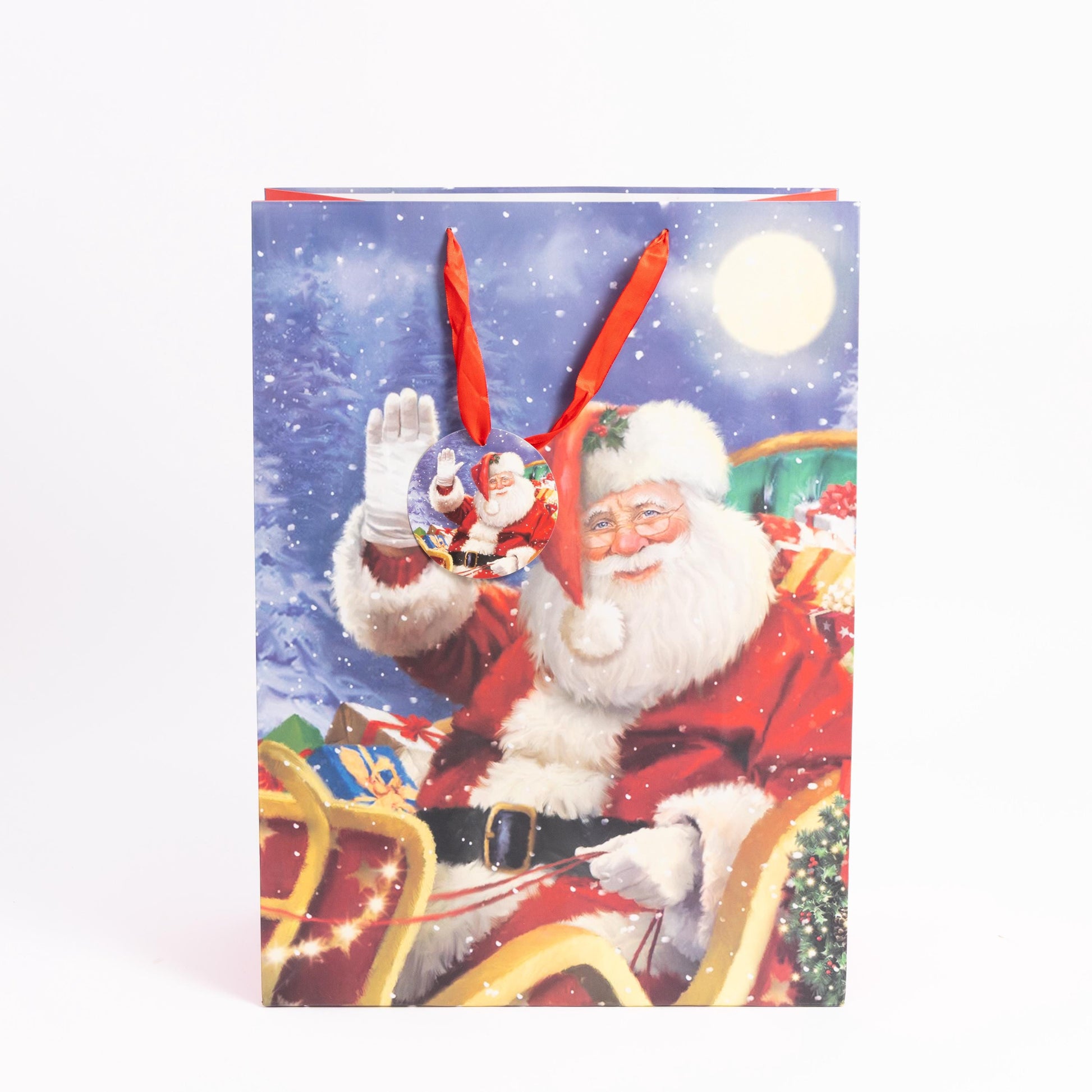 4 Extra Big Large Christmas Gift Bags with Handles Tote Bag with Tag Etsy