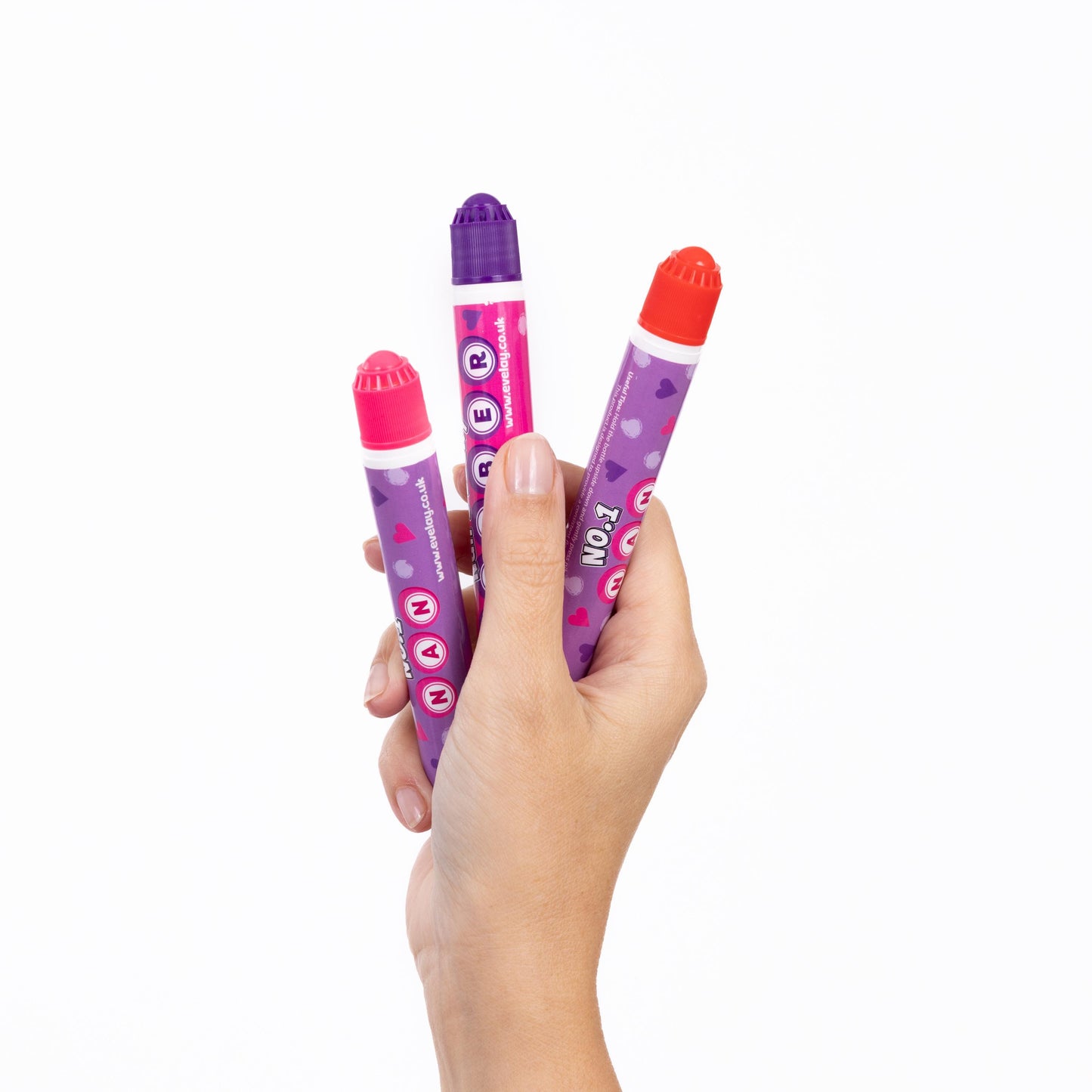 3 Bingo Dabbers World's Best Nan Felt Markers Mixed Pens Ticket Dobbers Gift Etsy