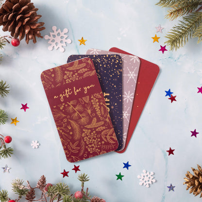 Christmas Money Wallets – Contemporary – Pack of 4
