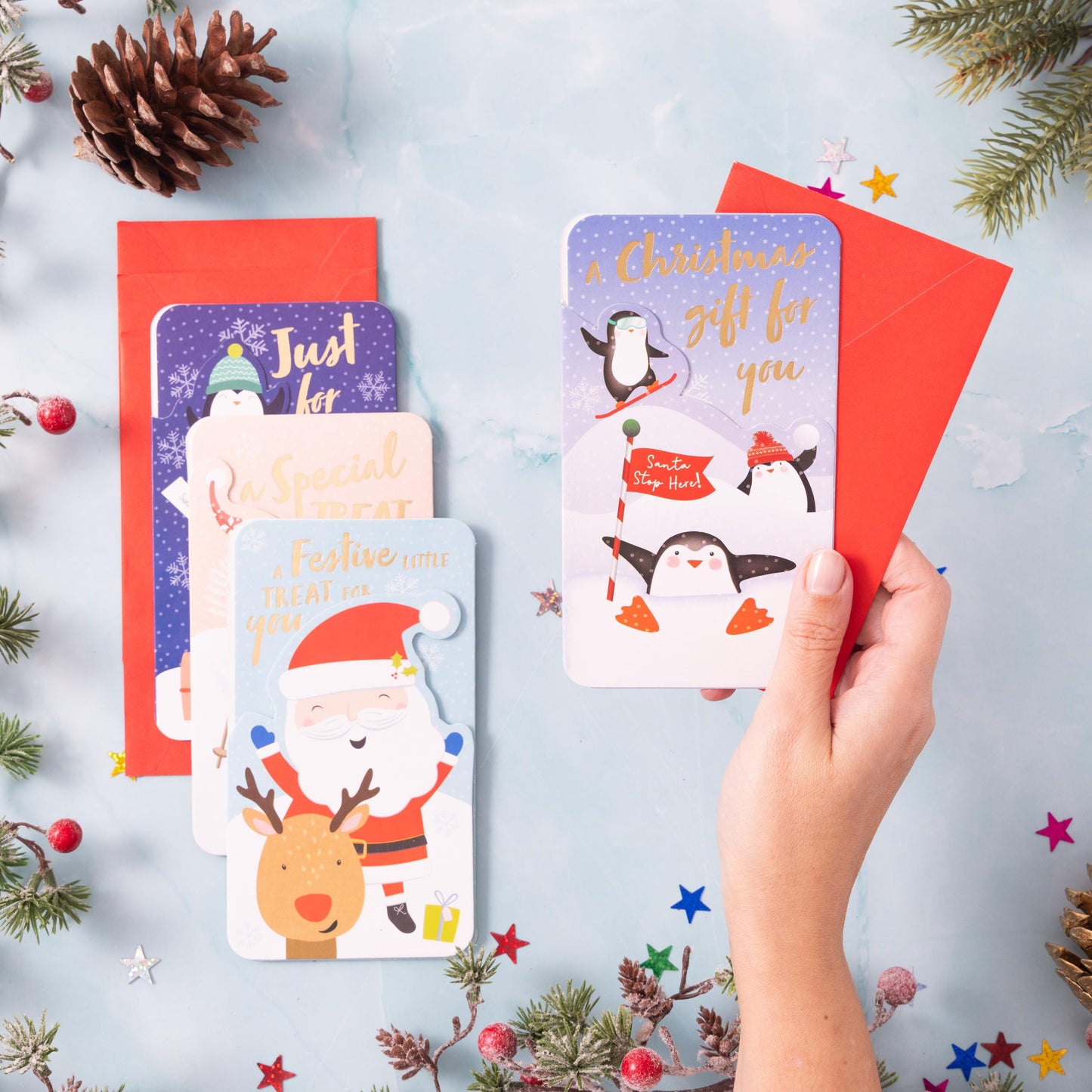 4 Money Wallets Christmas Gift Voucher Card & Envelope Self Sealing Kids Etsy