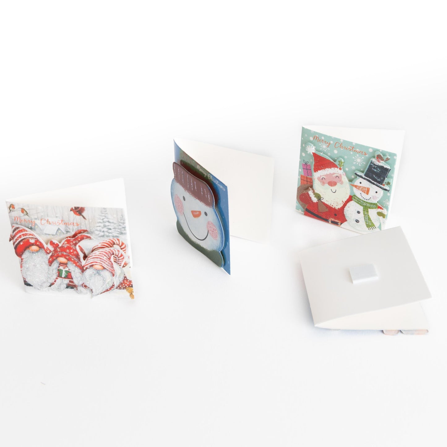 24 Christmas Gift 3D Tags Name Xmas Present Handcrafted Stick on Tag Etsy