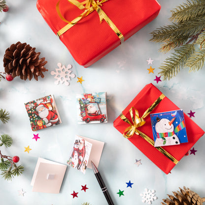 3D Handcrafted Christmas Gift Tags – Stick-On – Pack of 24 – image 14