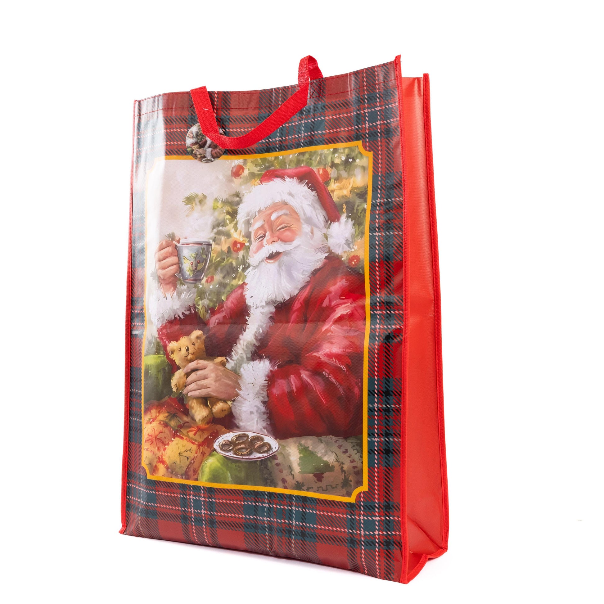 4 Christmas Gift Bags Jumbo Large with Handles Christmas Tote Bags Reusable Etsy