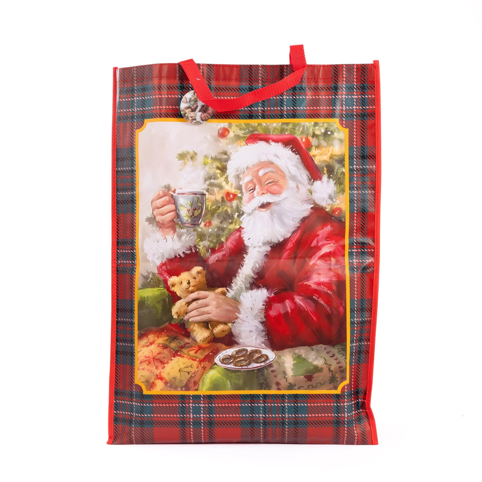 4 Christmas Gift Bags Jumbo Large with Handles Christmas Tote Bags Reusable Etsy