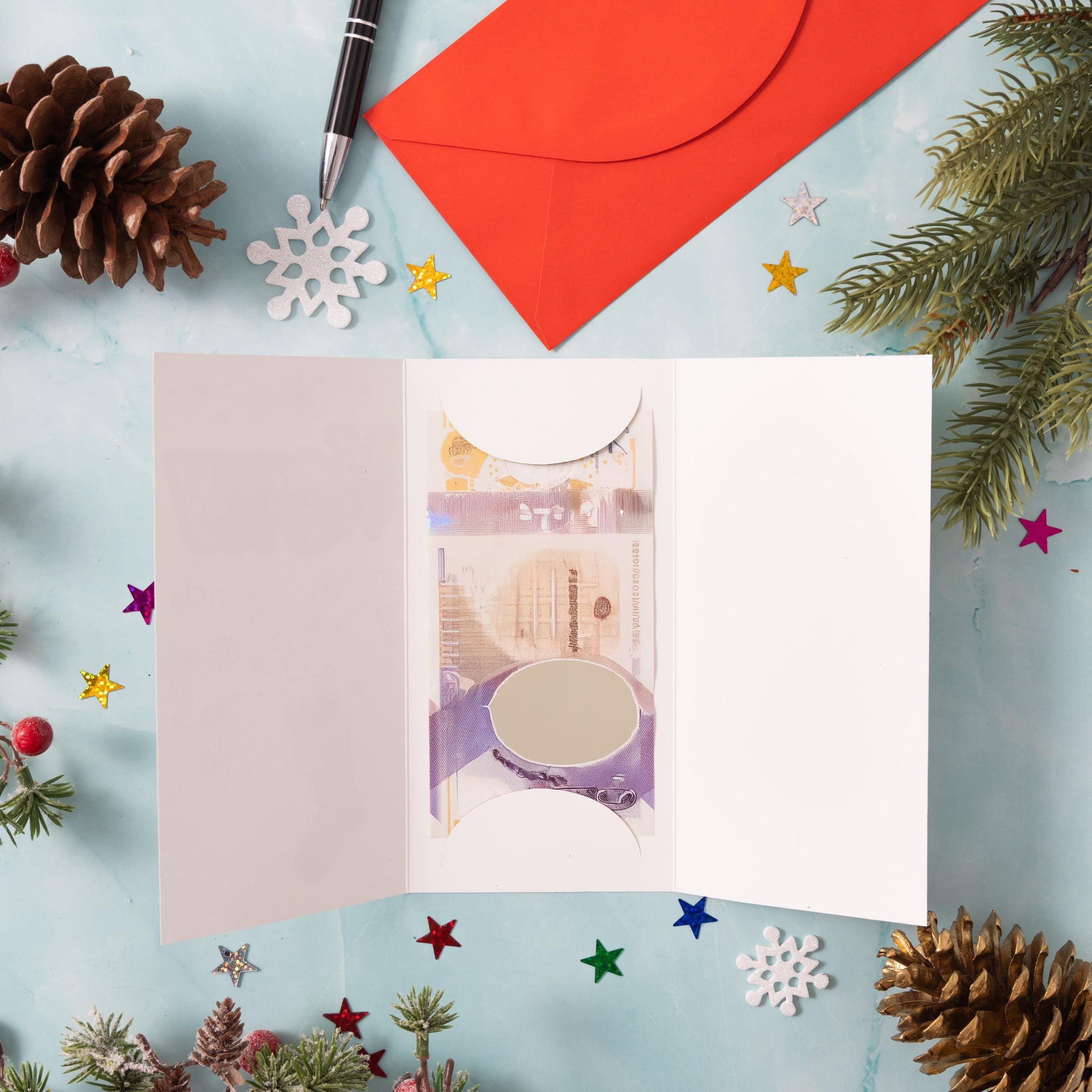 8 Money Wallets Christmas Gift Voucher Card & Envelope Self Sealing Handcrafted Etsy