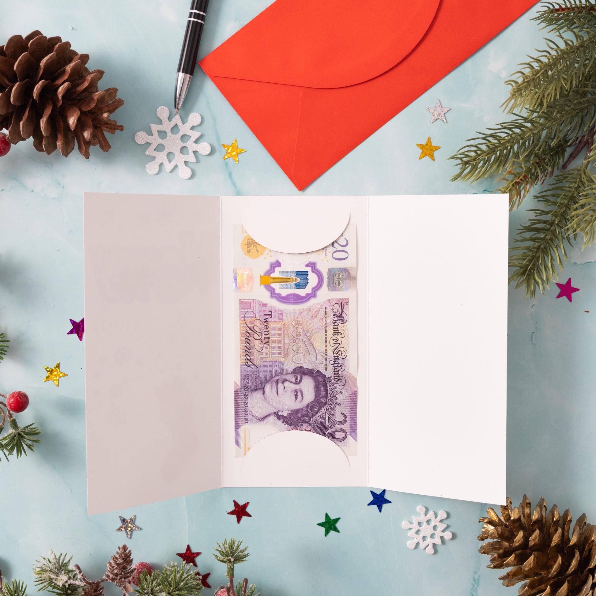 8 Money Wallets Christmas Gift Voucher Card & Envelope Self Sealing Handcrafted Etsy