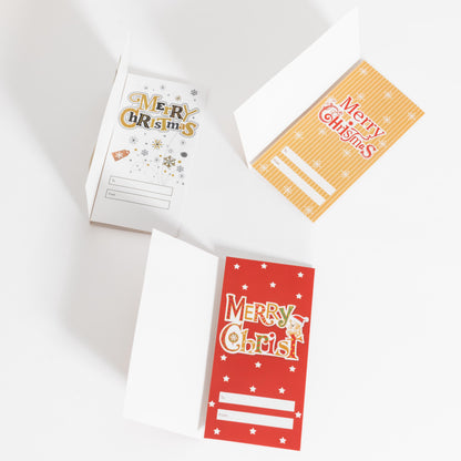 3D Foiled Christmas Money Wallets – Pack of 8 – image 2
