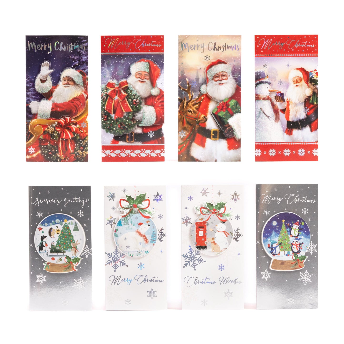 8 Money Wallets Christmas Gift Voucher Card & Envelope 3D Hand Finished Etsy