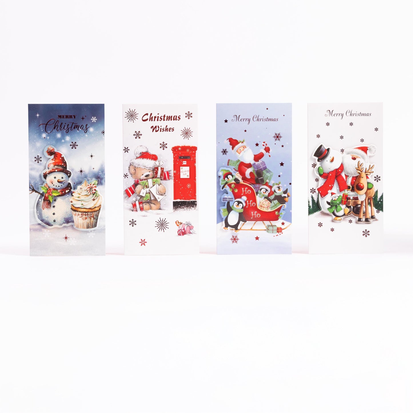 8 Money Wallets Christmas Gift Voucher Card & Envelope 3D Hand Finished Etsy