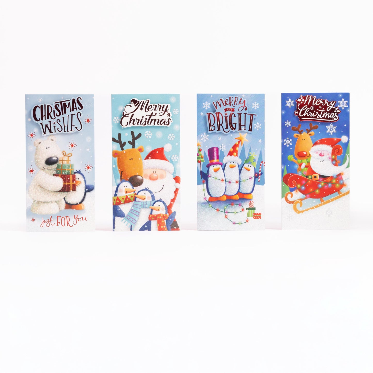 8 Money Wallets Christmas Gift Voucher Card & Envelope 3D Hand Finished Etsy