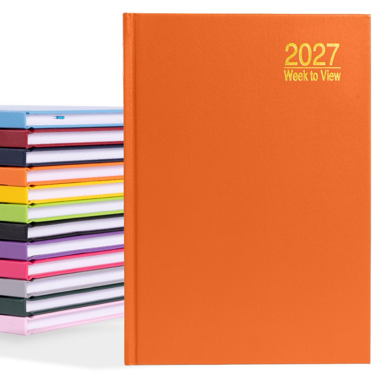 2027 Diary A5 Week To View Full Year Planner Desk Hardback FULL 2027 YEAR Etsy