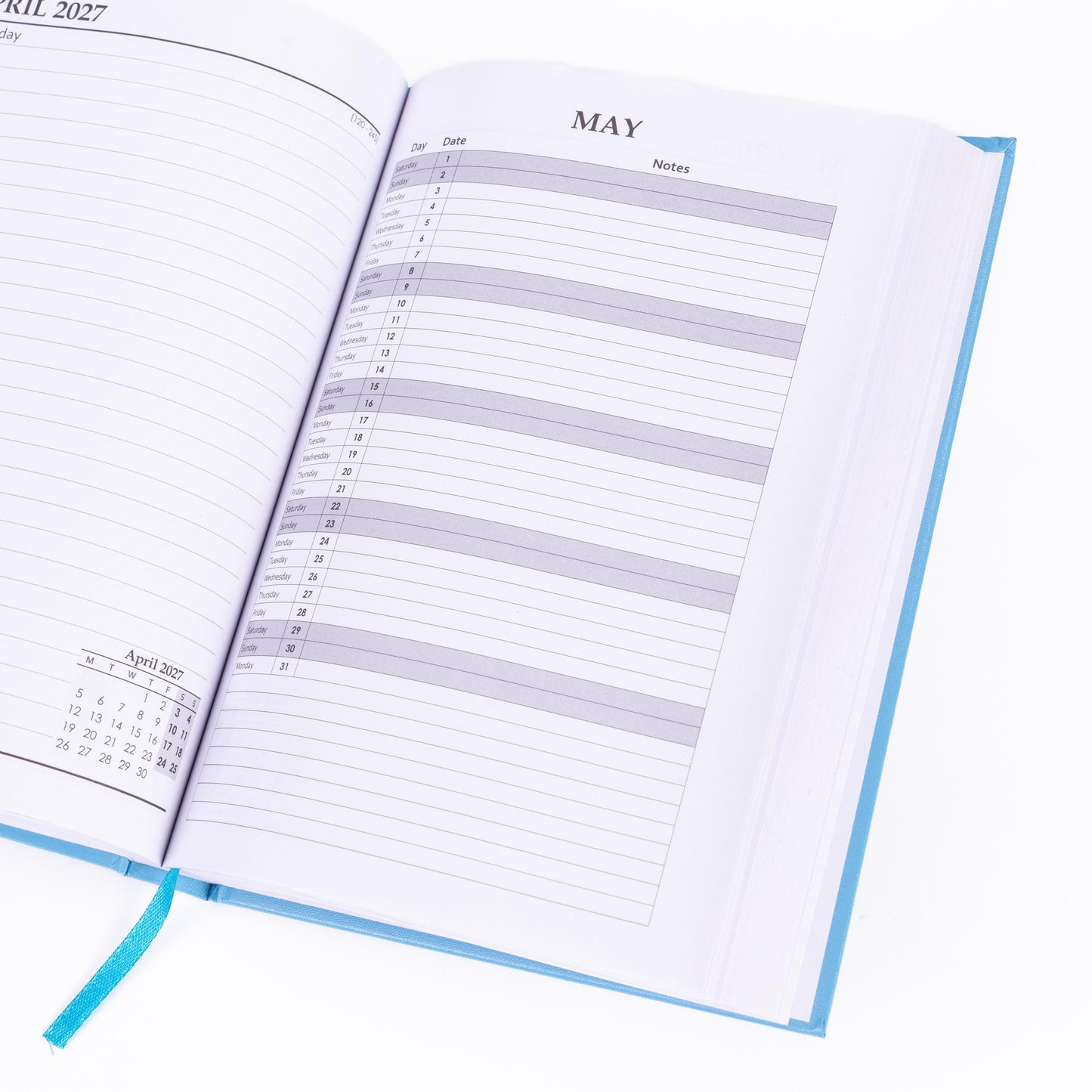 2027 Diary A4 Day to Page For Everyday Full Year Planner Desk Hardback Diaries Etsy
