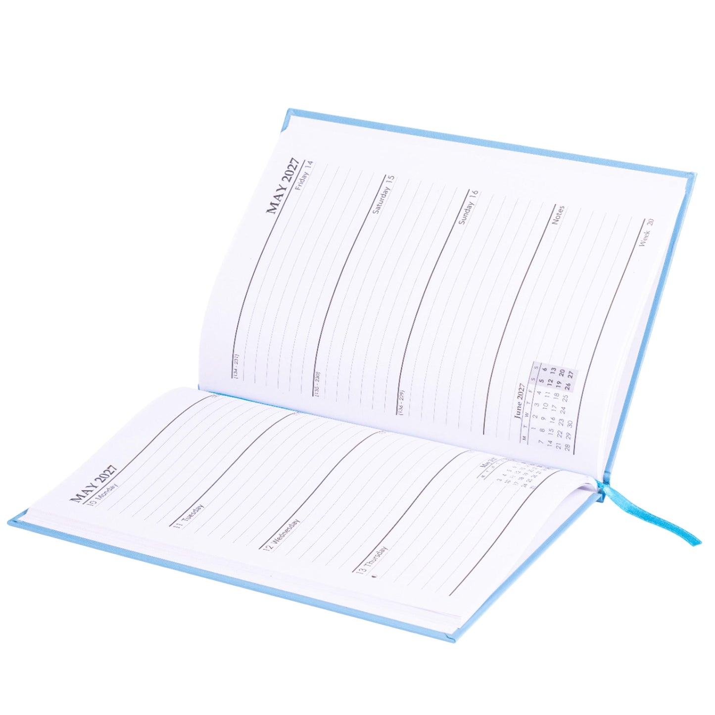 2027 Diary A5 Week To View Full Year Planner Desk Hardback FULL 2027 YEAR Etsy