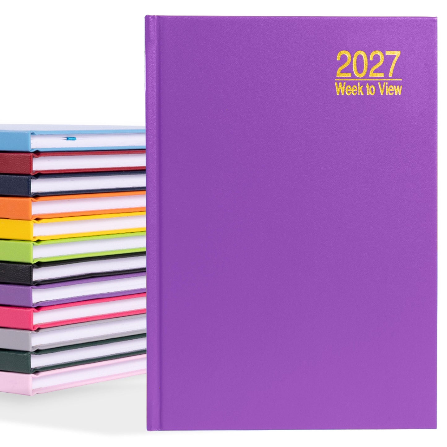 2027 Diary A5 Week To View Full Year Planner Desk Hardback FULL 2027 YEAR Etsy