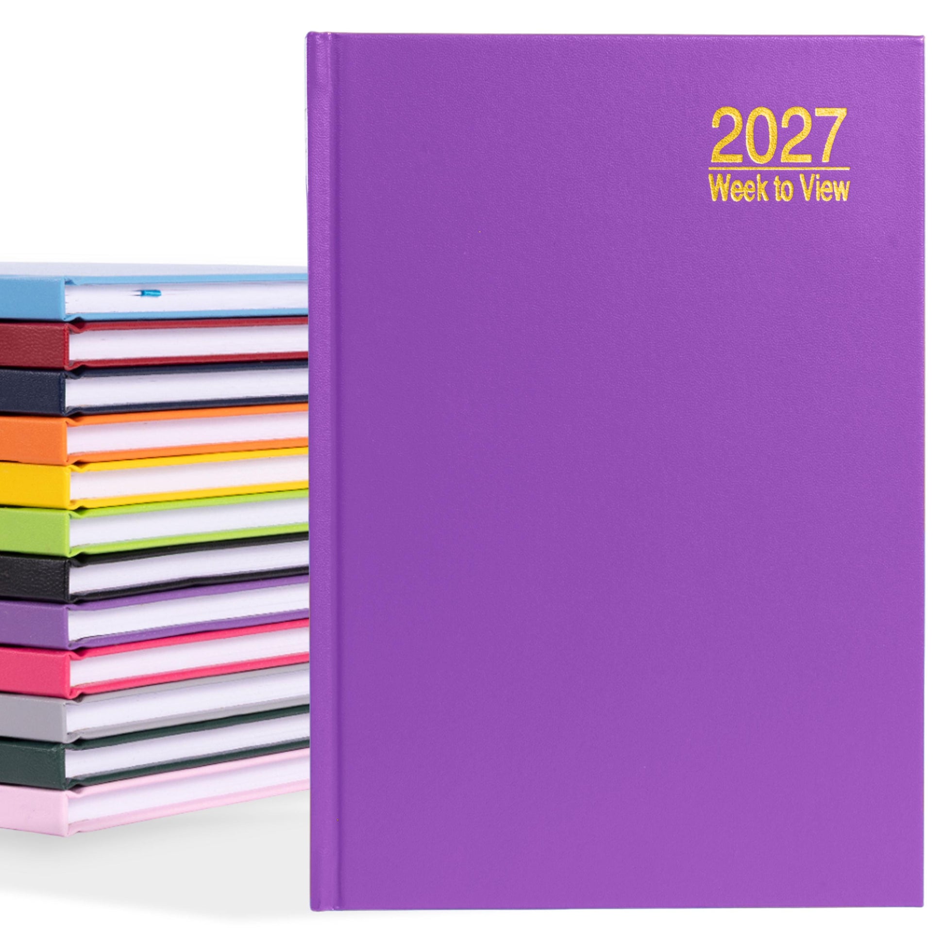 2027 Diary A5 Week To View Full Year Planner Desk Hardback FULL 2027 YEAR Etsy