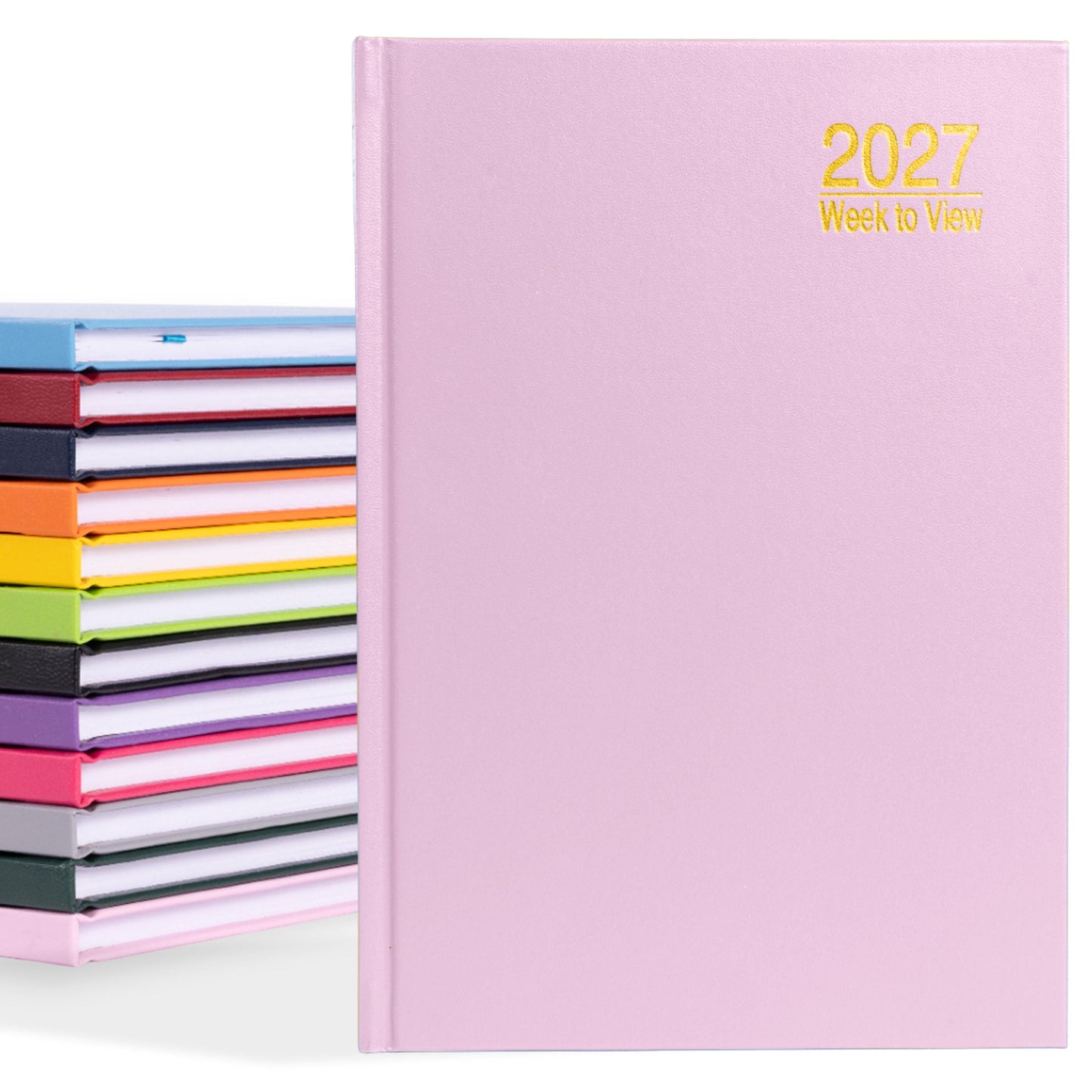 2027 Diary A5 Week To View Full Year Planner Desk Hardback FULL 2027 YEAR Etsy