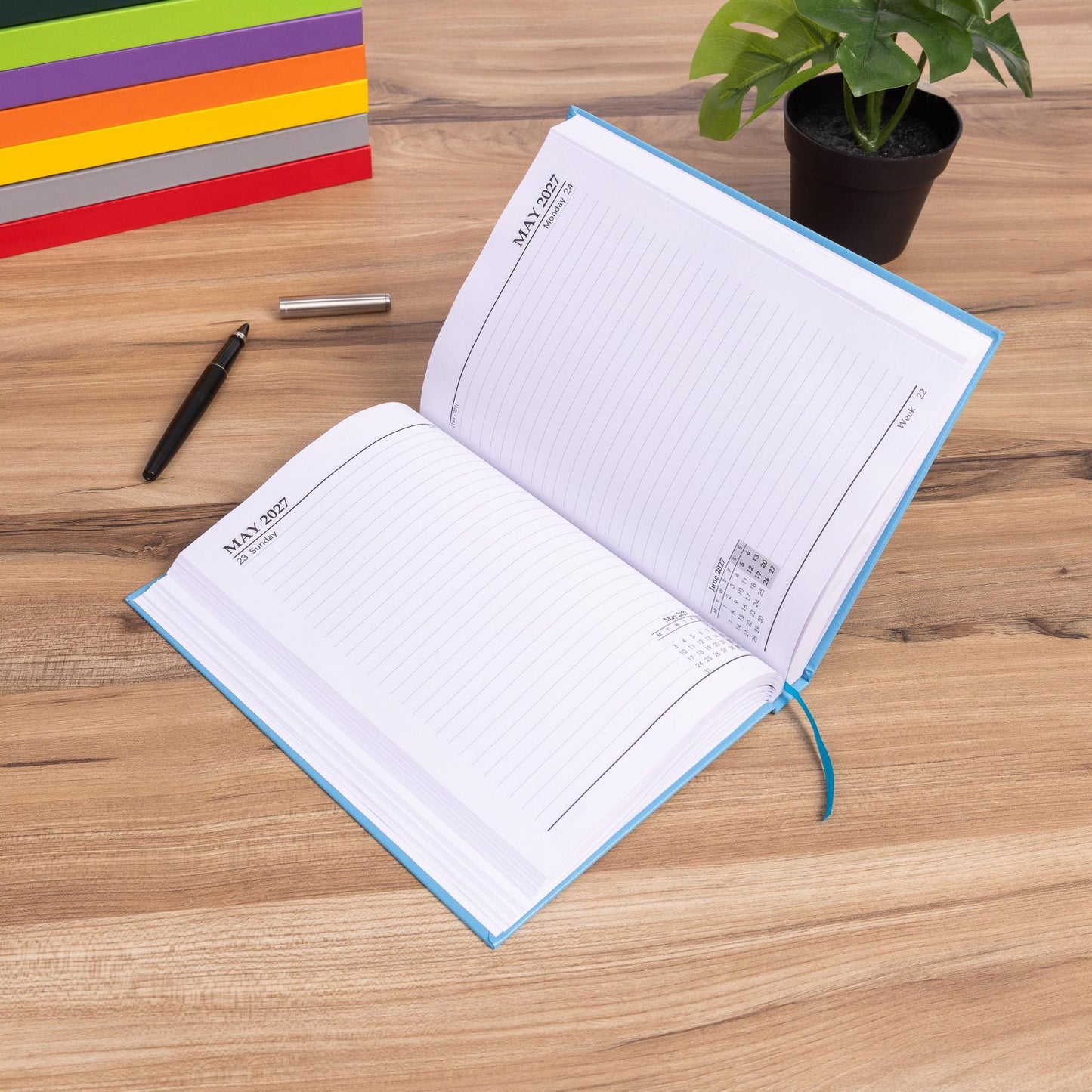 2027 Diary A5 Full Day to Page For Everyday Full Year Planner Desk Hardback Etsy