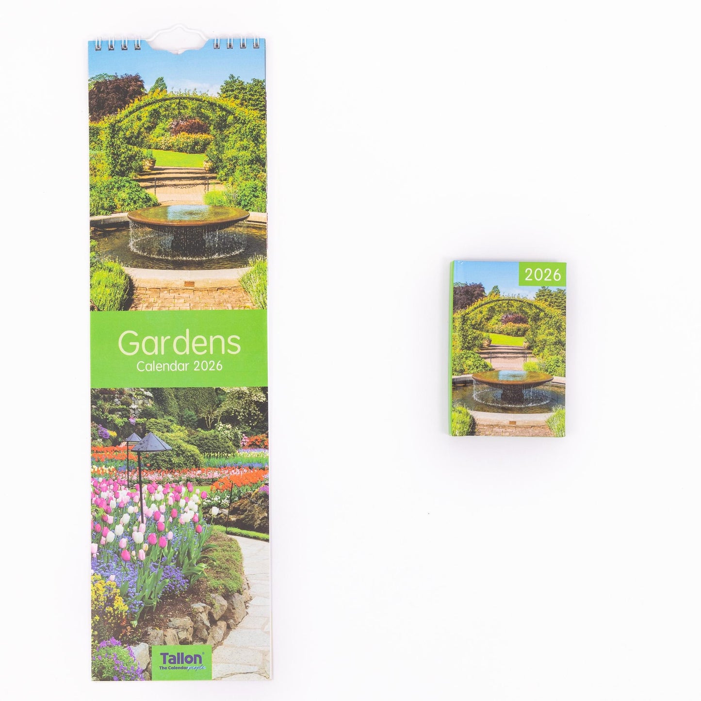 2026 Slim Calendar & Diary Set Planner Spiral Cats Dogs Flowers Garden Scenes Etsy