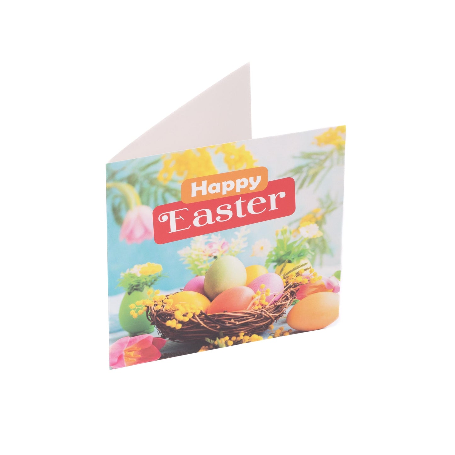 10 Easter Cards Open Easter Card Religious Bunny Daffodils Flowers Greetings Etsy